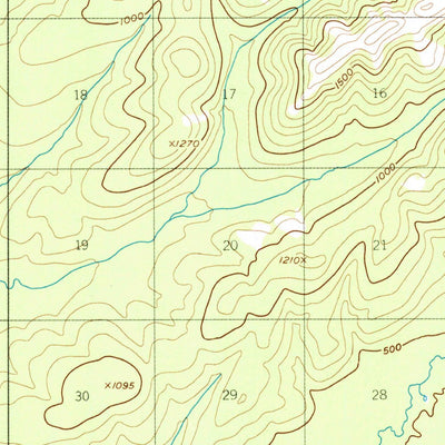 United States Geological Survey Nulato D-1, AK (1952, 63360-Scale) digital map