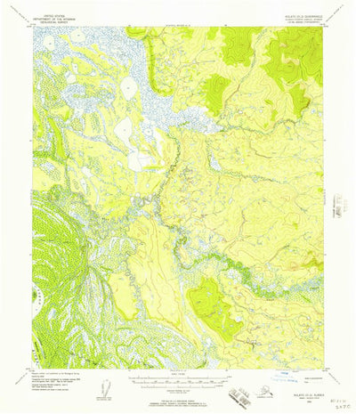 United States Geological Survey Nulato D-2, AK (1952, 63360-Scale) digital map