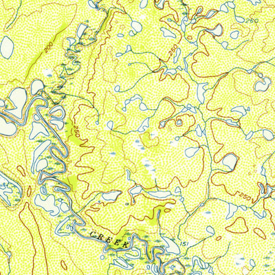 United States Geological Survey Nulato D-2, AK (1952, 63360-Scale) digital map