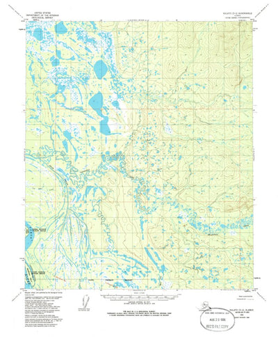 United States Geological Survey Nulato D-2, AK (1954, 63360-Scale) digital map