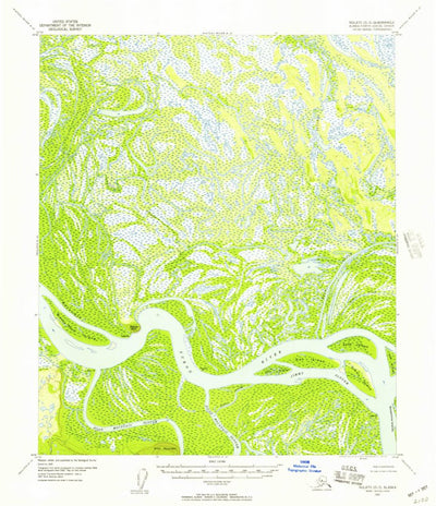 United States Geological Survey Nulato D-3, AK (1952, 63360-Scale) digital map