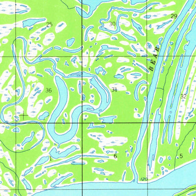 United States Geological Survey Nulato D-3, AK (1954, 63360-Scale) digital map