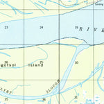 United States Geological Survey Nulato D-4, AK (1952, 63360-Scale) digital map