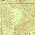 United States Geological Survey Number Four Mountain, ME (1988, 24000-Scale) digital map
