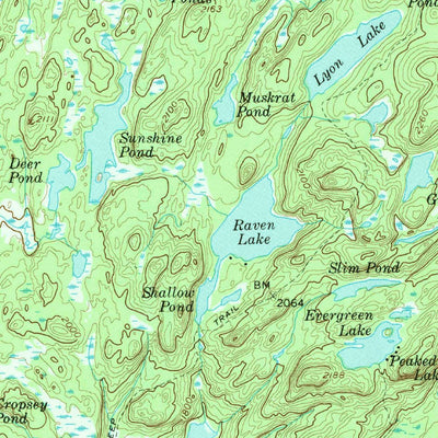 United States Geological Survey Number Four, NY (1957, 62500-Scale) digital map