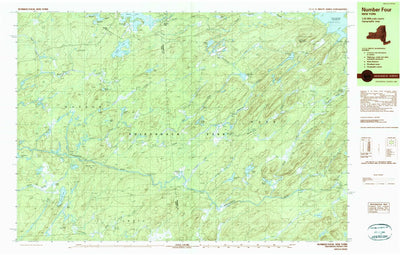 United States Geological Survey Number Four, NY (1989, 25000-Scale) digital map
