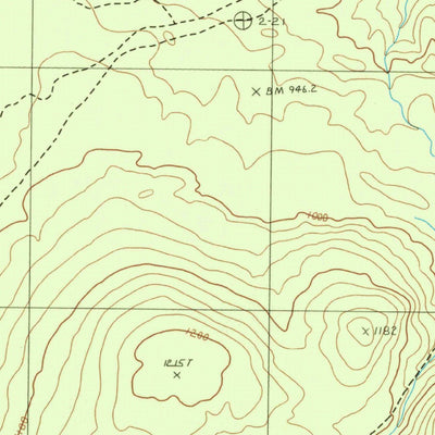 United States Geological Survey Number Nine Lake, ME (1986, 24000-Scale) digital map