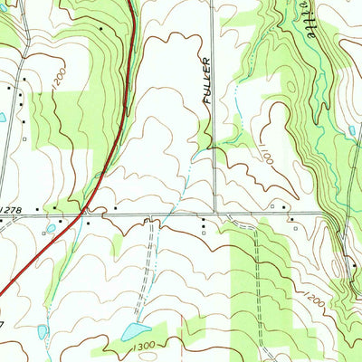 United States Geological Survey Nunda, NY (1972, 24000-Scale) digital map