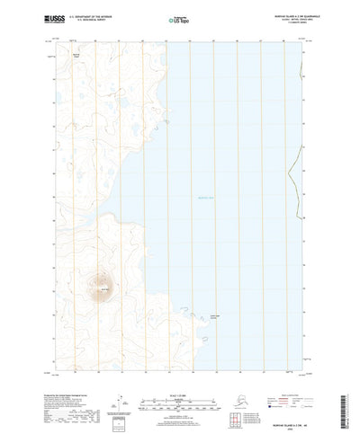 United States Geological Survey Nunivak Island A-2 SW, AK (2020, 25000-Scale) digital map