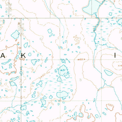 United States Geological Survey Nunivak Island A-5, AK (1952, 63360-Scale) digital map