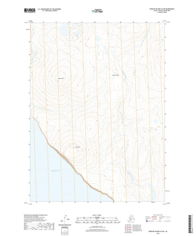 United States Geological Survey Nunivak Island A-6 SW, AK (2020, 25000-Scale) digital map