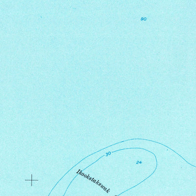 United States Geological Survey Nunivak Island, AK (1954, 250000-Scale) digital map