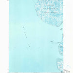 United States Geological Survey Nunivak Island D-1, AK (1954, 63360-Scale) digital map