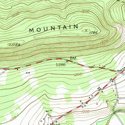 United States Geological Survey Nuremberg, PA (1955, 24000-Scale) digital map