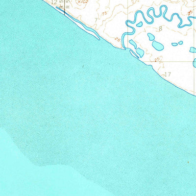United States Geological Survey Nushagak Bay C-1, AK (1952, 63360-Scale) digital map