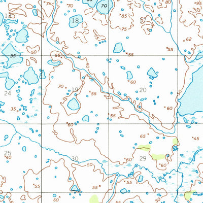 United States Geological Survey Nushagak Bay D-1, AK (1952, 63360-Scale) digital map
