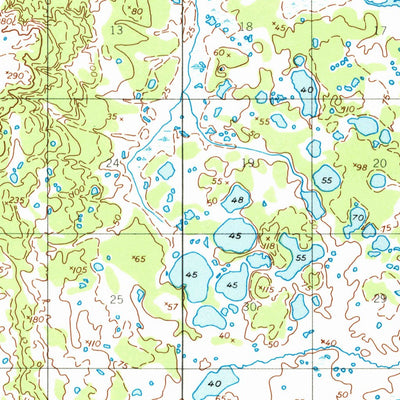 United States Geological Survey Nushagak Bay D-1, AK (1952, 63360-Scale) digital map