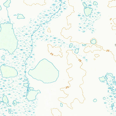 United States Geological Survey Nushagak Bay D-3, AK (1952, 63360-Scale) digital map