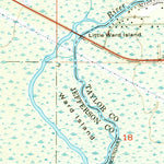 United States Geological Survey Nutall Rise, FL (1955, 24000-Scale) digital map
