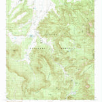 United States Geological Survey Nutrioso, AZ (1991, 24000-Scale) digital map