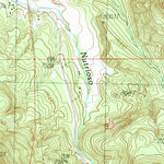 United States Geological Survey Nutrioso, AZ (1991, 24000-Scale) digital map