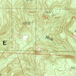 United States Geological Survey Nutrioso, AZ (1991, 24000-Scale) digital map