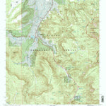 United States Geological Survey Nutrioso, AZ (1997, 24000-Scale) digital map