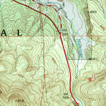 United States Geological Survey Nutrioso, AZ (1997, 24000-Scale) digital map
