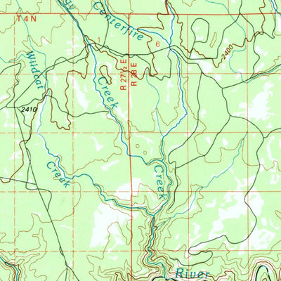 United States Geological Survey Nutrioso, AZ-NM (1981, 100000-Scale) digital map