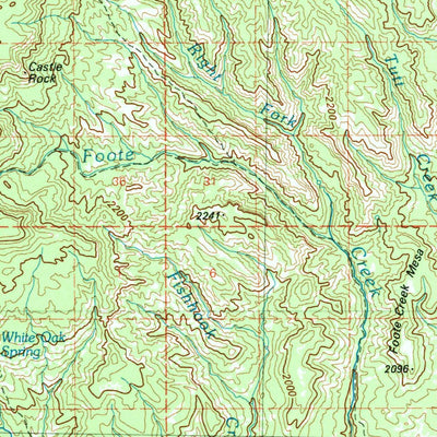 United States Geological Survey Nutrioso, AZ-NM (1981, 100000-Scale) digital map