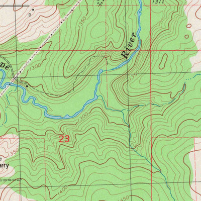 United States Geological Survey Nutterville, WI (1982, 24000-Scale) digital map