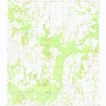 United States Geological Survey Nuyaka, OK (1973, 24000-Scale) digital map