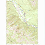 United States Geological Survey Nyack, MT (1964, 24000-Scale) digital map