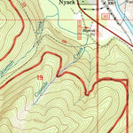 United States Geological Survey Nyack, MT (1994, 24000-Scale) digital map
