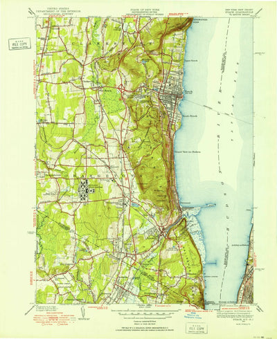 United States Geological Survey Nyack, NY-NJ (1940, 24000-Scale) digital map