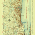 United States Geological Survey Nyack, NY-NJ (1943, 31680-Scale) digital map