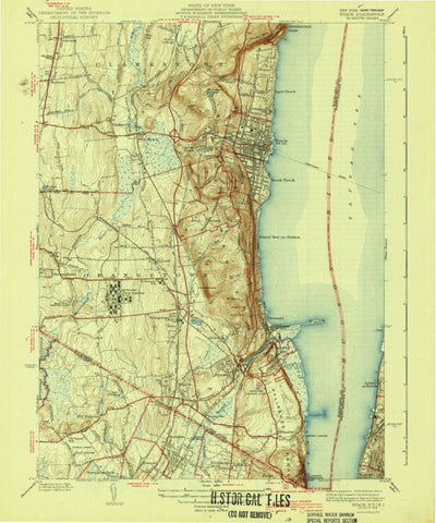 United States Geological Survey Nyack, NY-NJ (1943, 31680-Scale) digital map