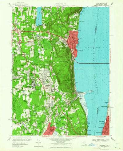 United States Geological Survey Nyack, NY-NJ (1957, 24000-Scale) digital map
