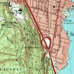 United States Geological Survey Nyack, NY-NJ (1967, 24000-Scale) digital map