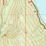 United States Geological Survey Nyack SW, MT (1994, 24000-Scale) digital map