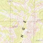 United States Geological Survey Nyala, NV (1985, 24000-Scale) digital map