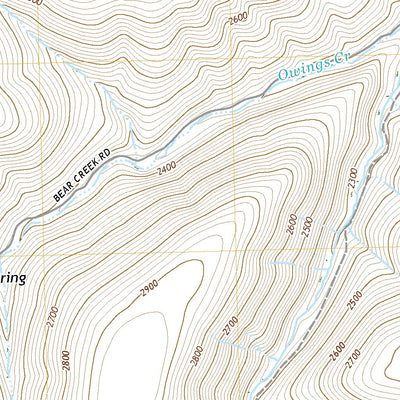 United States Geological Survey Nye, OR (2020, 24000-Scale) digital map
