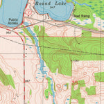 United States Geological Survey Nye, WI (1978, 24000-Scale) digital map