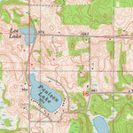 United States Geological Survey Nye, WI (1978, 24000-Scale) digital map