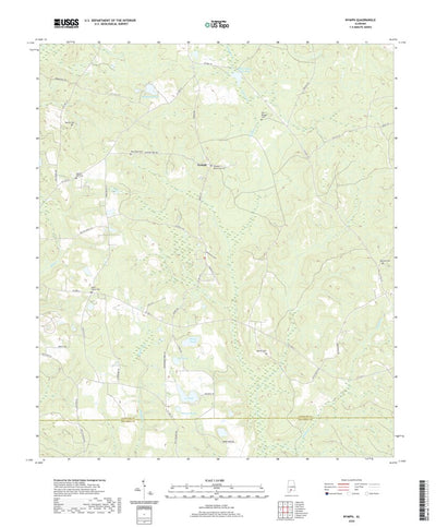United States Geological Survey Nymph, AL (2020, 24000-Scale) digital map