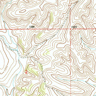United States Geological Survey O Bar O Canyon East, NM (1999, 24000-Scale) digital map