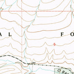 United States Geological Survey O Bar O Canyon West, NM (1999, 24000-Scale) digital map