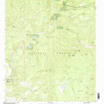 United States Geological Survey O Block Canyon, NM (1999, 24000-Scale) digital map