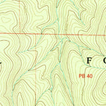 United States Geological Survey O Block Canyon, NM (1999, 24000-Scale) digital map
