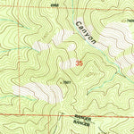 United States Geological Survey O Block Canyon, NM (1999, 24000-Scale) digital map